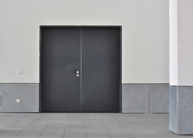 Heavy-Duty Steel Door
